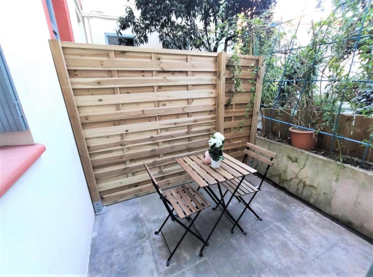 טולוז Le Clos De Borios - Entre Gare Et Hypercentre - Terrasse מראה חיצוני תמונה