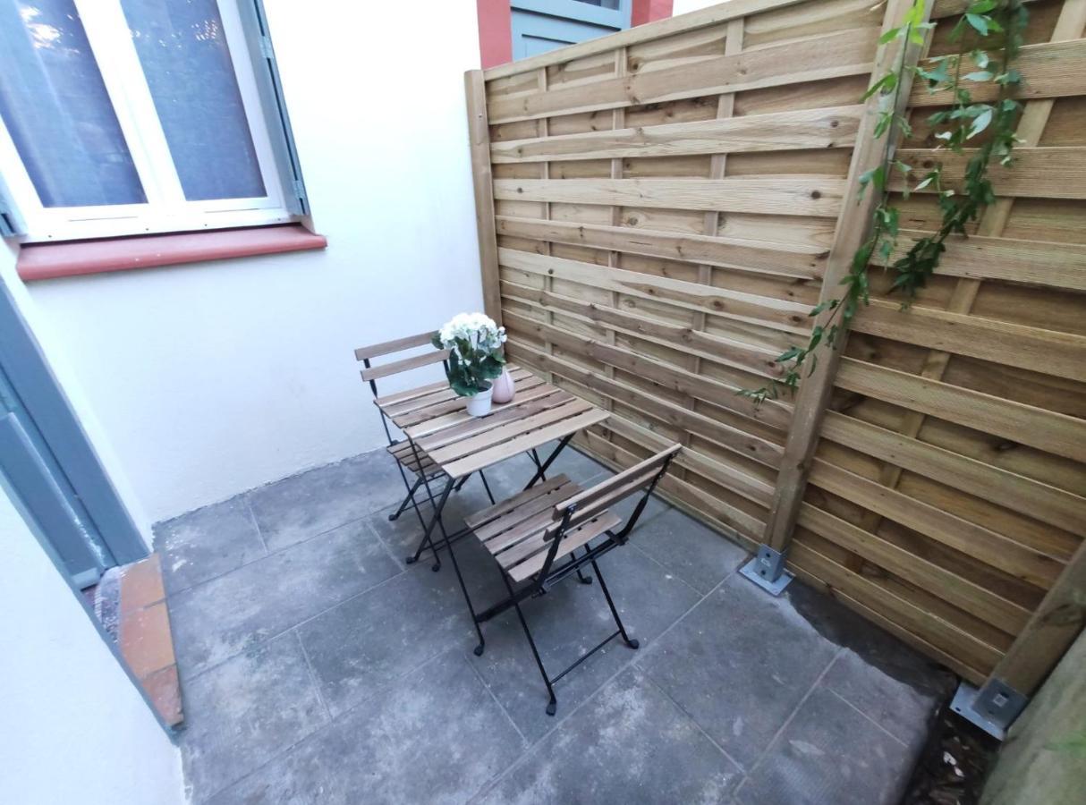 טולוז Le Clos De Borios - Entre Gare Et Hypercentre - Terrasse מראה חיצוני תמונה